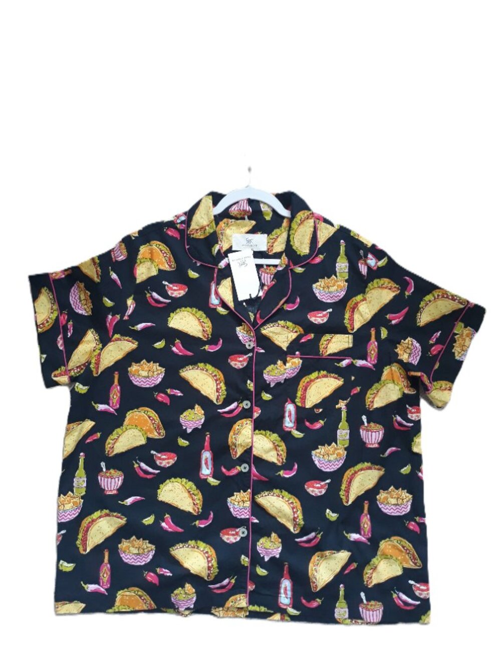 NEW Printfresh ""Guac On"" Short Pajama Set XL - Picture 4 of 11